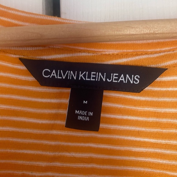 striped yellow t-shirt - Picture 3 of 3